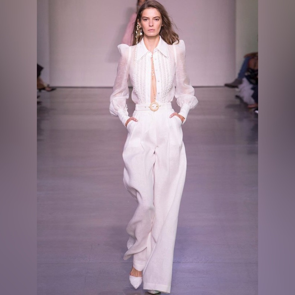 Zimmermann / LINEN FLARE PANT (PRE ORDER) - Picture 4 of 11